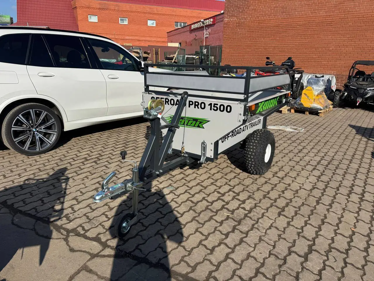 Новинка: Грузовой прицеп XATOR 1.5 м/куб гп 500 кг