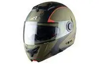 Шлем ASTON RT800 VENOM Graphic Exclusive, хаки / черный