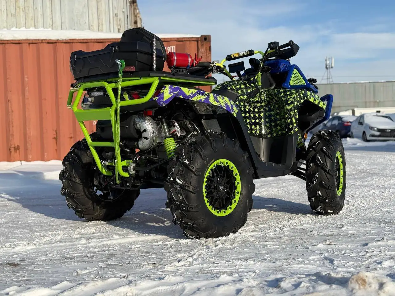Тюнинг квадроцикла Segway AT10W на сайте Stels Piter