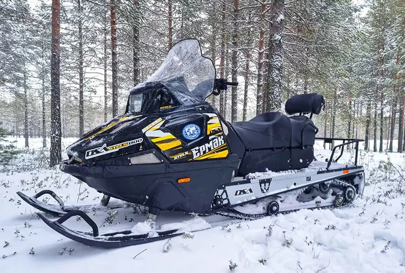 Снегоход STELS ЕРМАК и видеообзор от Федора Конюхова.