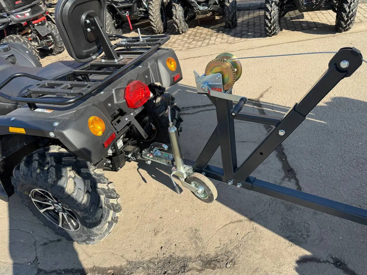 Новинка: Грузовой прицеп XATOR 1.5 м/куб гп 500 кг