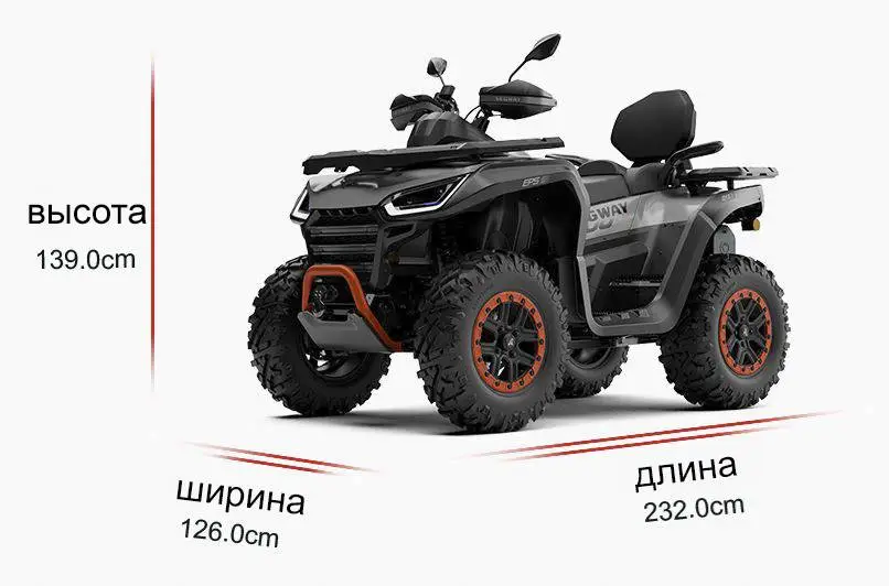 габариты Сигвей АТ10 габариты Сигвей АТ10