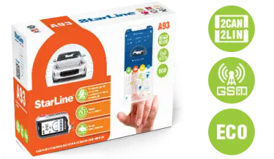 StarLine A93 2CAN+2LIN GSM ECO