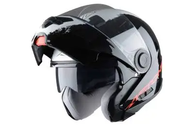Шлем ASTON RT800 STRIPES Graphic Exclusive, белый / черный