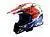 Шлем кроссовый MX600 GIANT white blue red на сайте Stels Piter