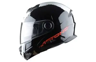 Шлем ASTON RT800 STRIPES Graphic Exclusive, белый / черный