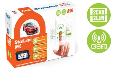 StarLine A96 2CAN+2LIN GSM