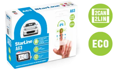 StarLine A63 2CAN+2LIN ECO