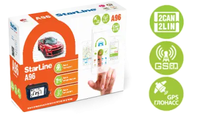 StarLine A96 2CAN+2LIN GSM GPS