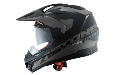 Шлем ASTON Cross Tourer Adventure, матовый / черный
