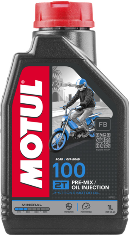 Моторное масло MOTUL 100 2T  (4л.)