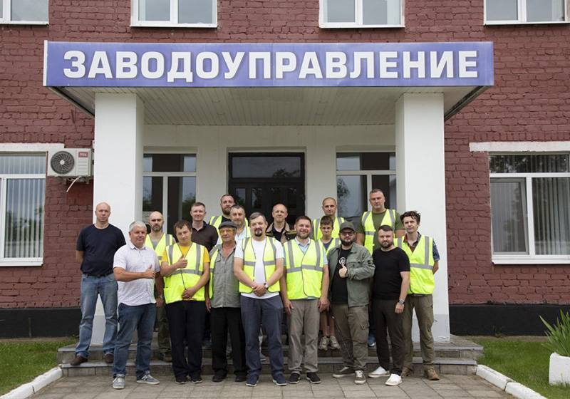 Визит на завод Stels