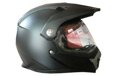 Шлем STELS MX455, черный матовый