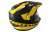 Шлем ASTON Cross Tourer Adventure, желтый / черный