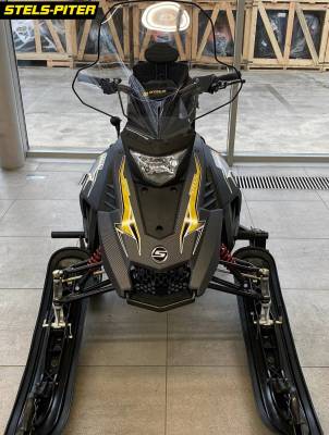 Стекло ветровое увеличенное для снегохода Капитан S150