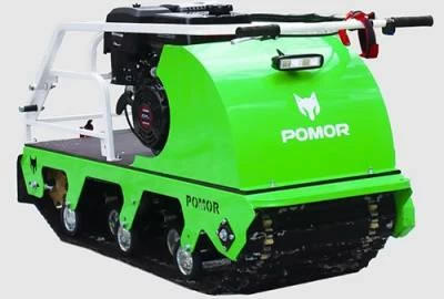 Мотобуксировщик Pomor X-500-18 на склизах