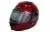Шлем STELS FF370 снегоходный зимний с подогревом, красный